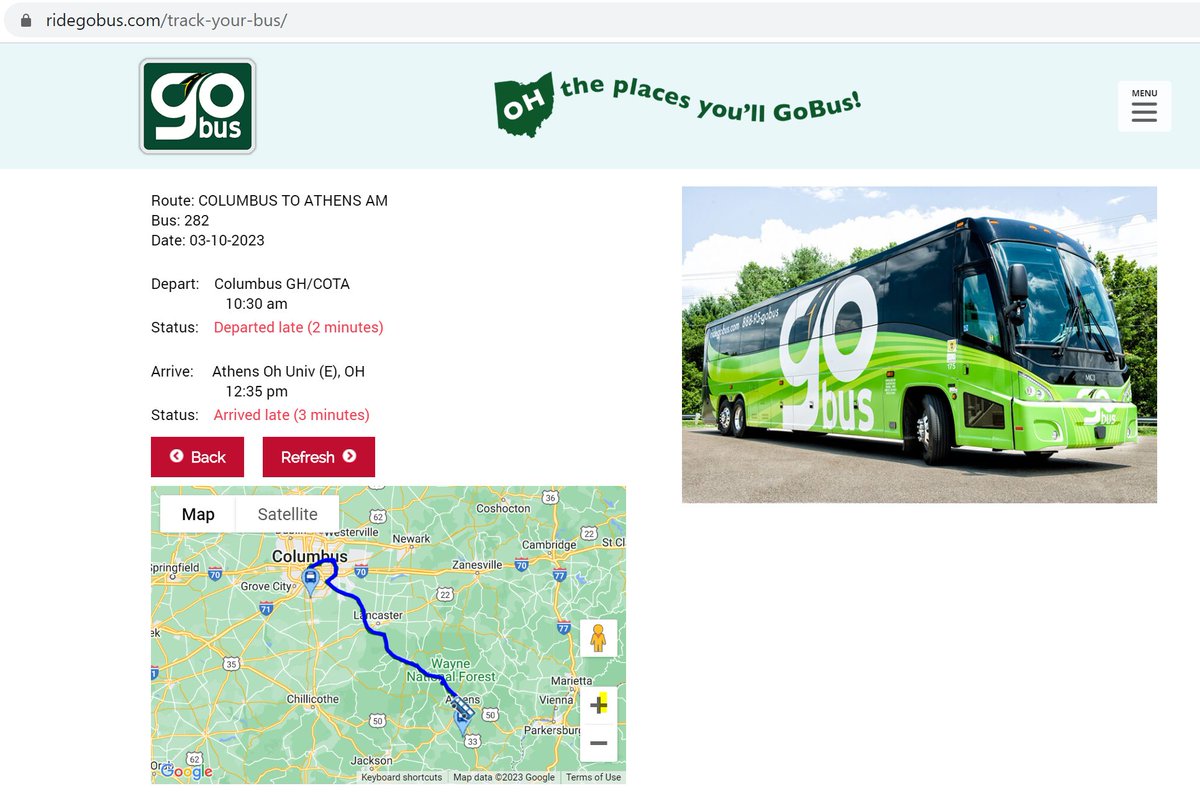 GoBus tweet media