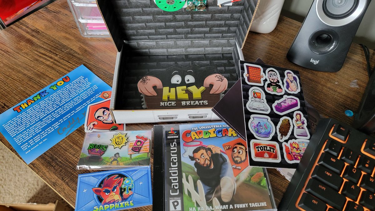 b_fedor17's tweet photo. Just got my Collectible World of Caddicarus box! So amazing! I'm excited to dive in! 🥰 Thanks @Caddicarus for all you do! https://t.co/lvZERTz2ZT