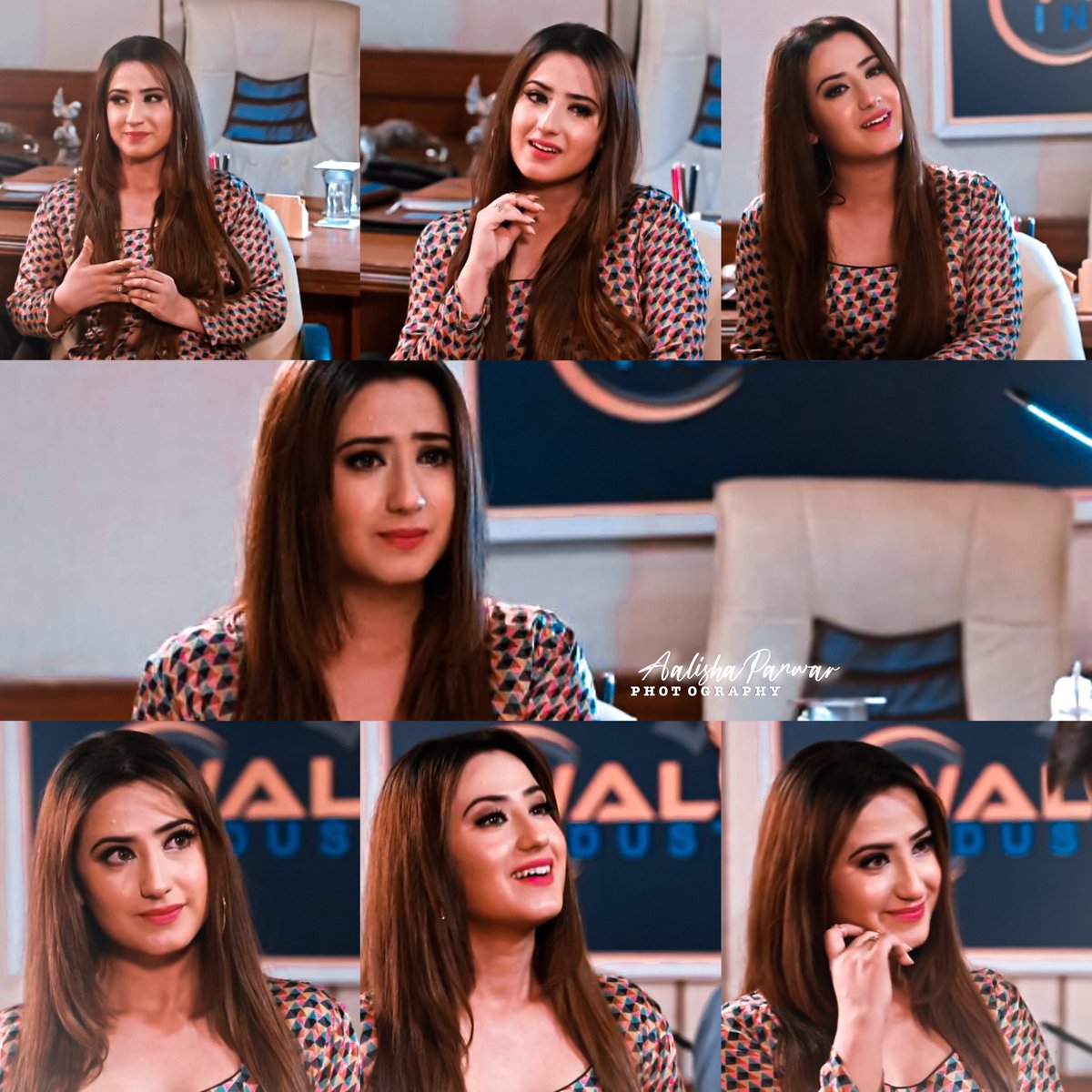 Isn’t she the cutest ? <a href="/aalishapanwar07/">Aalisha Panwar</a> #AalishaPanwar #KumkumBhagya #KayaMalhotra