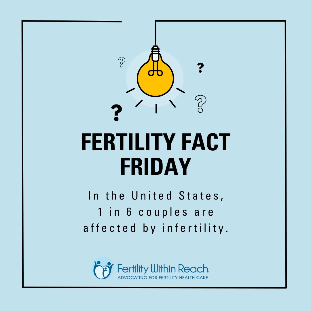 Did you know that in the United States, 1 in 6 couples are affected by infertility? Learn more about who is affected by infertility and what resources are available to help at fertilitywithinreach.org