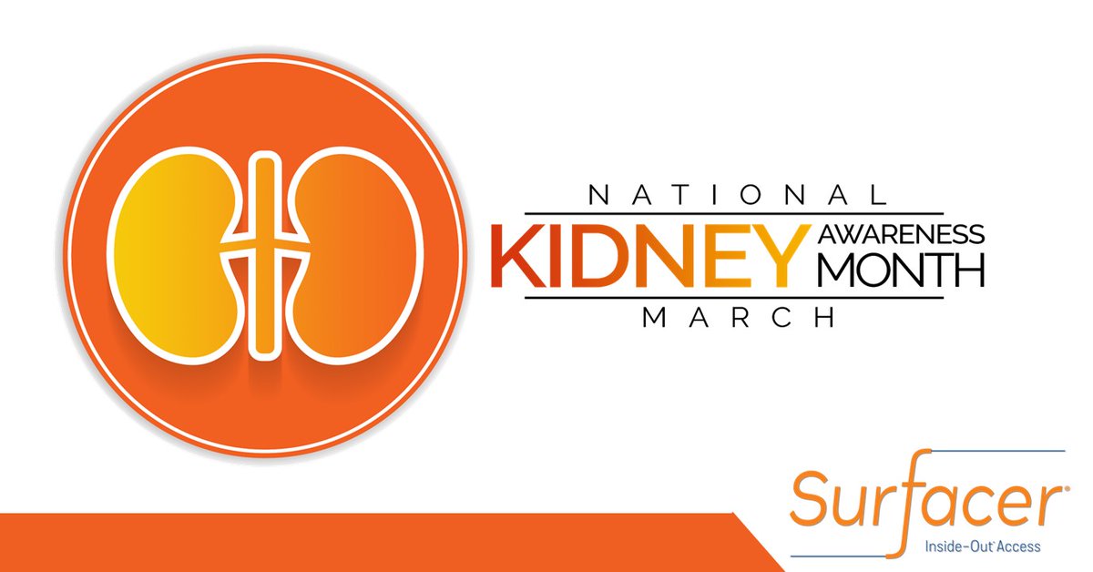 Bluegrass Vascular (@blugrssvascular) on Twitter photo March is National Kidney Awareness Month. BVT is dedicated to improving outcomes and quality of life for patients with #ESRD by enabling life-saving hemodialysis therapy through the maintenance of vascular access with the #SurfacerSystem. Learn more at hubs.li/Q01Ghxp20 March is National Kidney Awareness Month. BVT is dedicated to improving outcomes and quality of life for patients with #ESRD by enabling life-saving hemodialysis therapy through the maintenance of vascular access with the #SurfacerSystem. Learn more at hubs.li/Q01Ghxp20