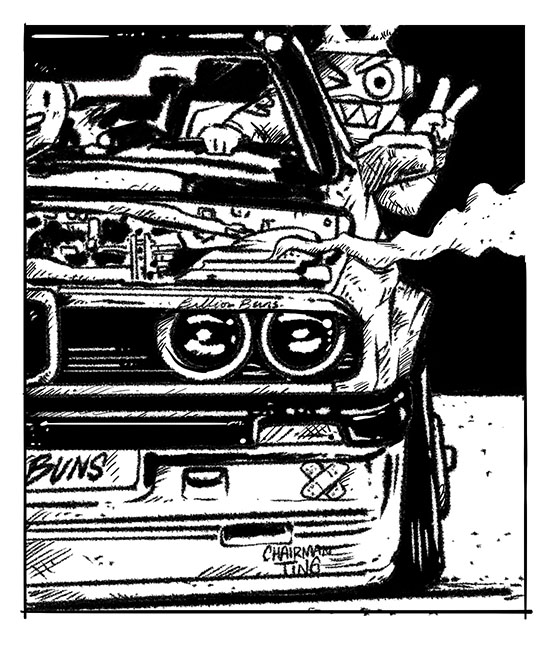 carsonting's tweet photo. GM! Had a bit of fun working on this Bimmer Bun. For all y'all Bimmer fan peeps like me. The E28 murdered out w/ a @BillionBuns taking the wheel.
#BMW #E28 #BillionBuns #CarsonTing #ChairmanTing #Illustration #BMWfanart https://t.co/rUMi7ptKtt
