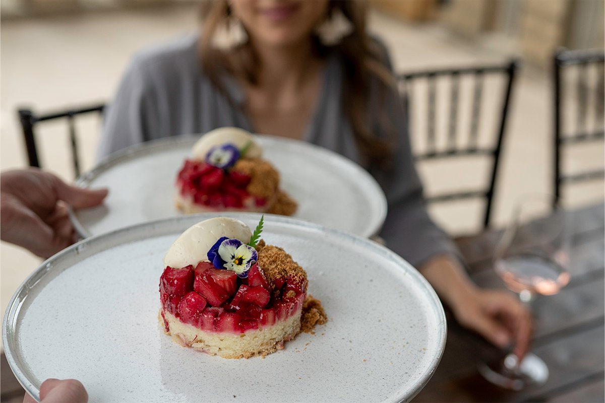 Prepare to be treated like royalty in our grand high tea and wine experience. Delight in our sumptuous menu of sweet confections from Karat Chocolate and savoury dishes made in-house, all in the regal atmosphere of our winery. 

Limited seating available.
bit.ly/3xSSOM