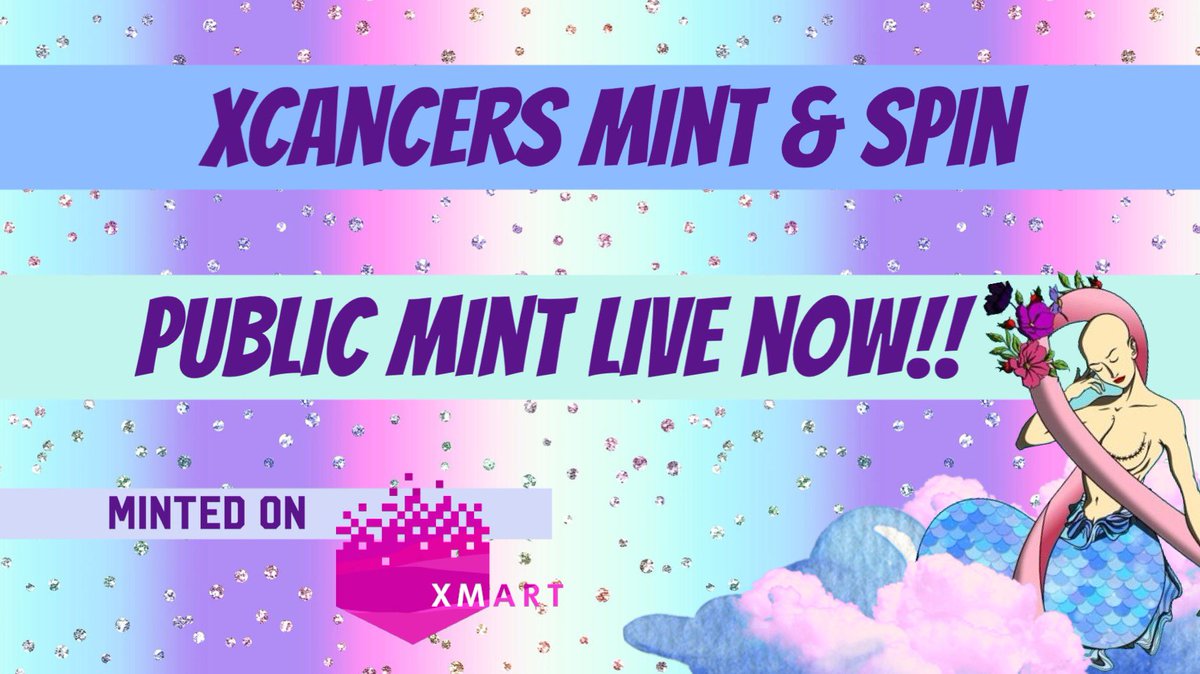 xCancer22's tweet photo. POWERFUL… #xCancer public mint is now live 🎉
Head over to @XRPLMarketPlace
https://t.co/dF6FJZoIJd
Happy Spinning..
A percentage of our sales goes to our cancer donation wallet… we appreciate all your support in our fight against cancer #fuckcancer #nftdrop #XRPArmy #SGS https://t.co/NPay68hsbR