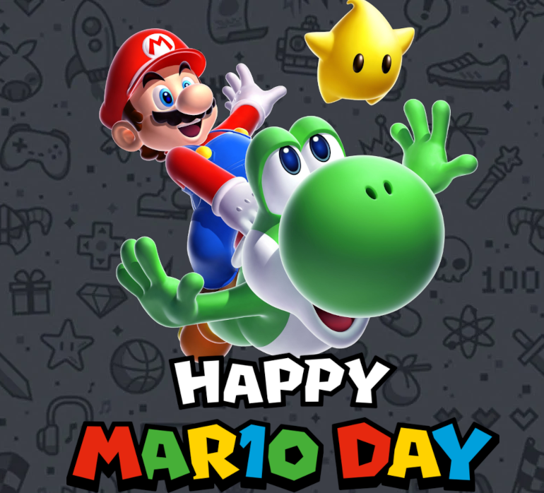 Happy MAR10 Day Everyone!!
Hopefully you can find some time today to enjoy playing Super Mario with friends or family in whatever way you can!!

#supermario #mar10 #mario #nintendo #supermarioworld #playmoregames #yoshi #marioparty #kickinitoldschool #thefrugaldutchman