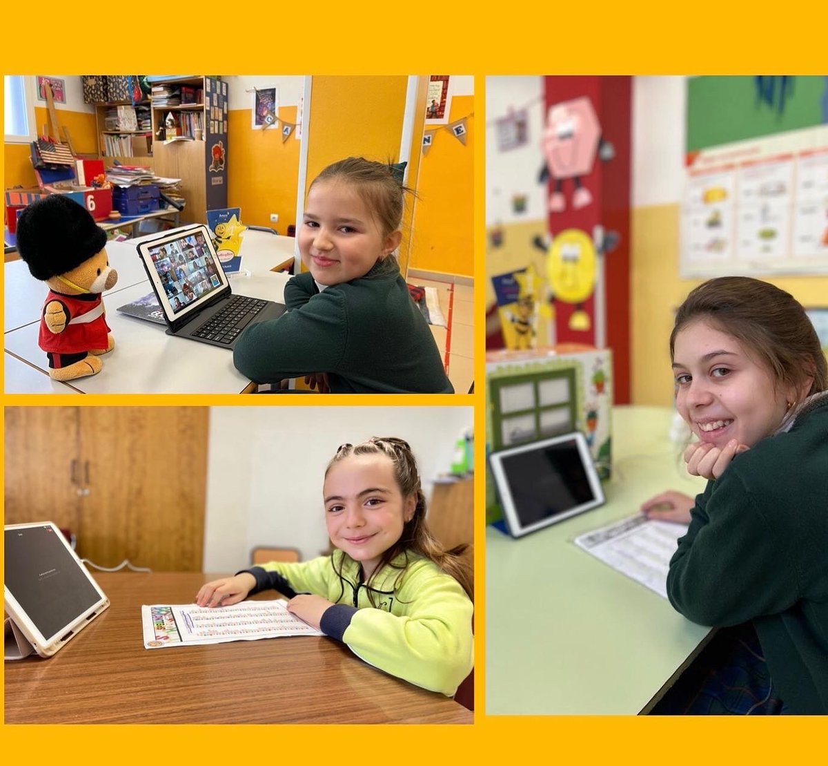 SafaGrialVA's tweet image. 🇬🇧 Hasta aquí han llegado nuestras finalistas al concurso nacional del Spelling Bee 🐝 de @tangram_learningsystems

Carmen, de 2°; Valeria, de 3° y Nikol, de 6° de primaria.
¡Enhorabuena a las tres! Habéis hecho un trabajo fantástico 👏🏻
Congratulations!

 #tangramlearningsystems