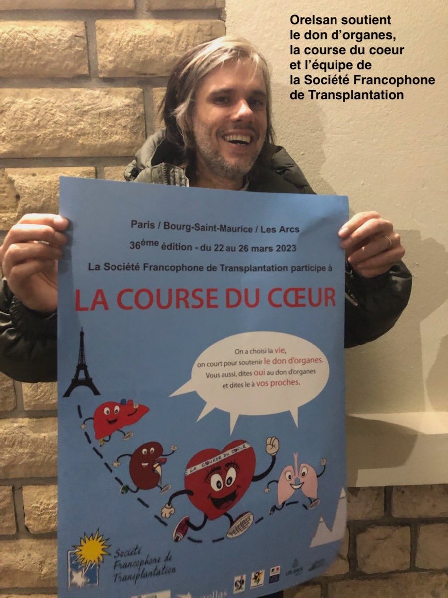 Team SFT - Course du Cœur 2024 (@team_sft_2024) on Twitter photo 🎉🎉 Orelsan parrain officiel de la Team SFT <a href="/LaCourseduCoeur/">La Course du Coeur</a>
🙏 Merci de nous soutenir et nous accompagner dans cette formidable aventure #cdc2023 #Dondorganes 🎉🎉 Orelsan parrain officiel de la Team SFT <a href="/LaCourseduCoeur/">La Course du Coeur</a>
🙏 Merci de nous soutenir et nous accompagner dans cette formidable aventure #cdc2023 #Dondorganes