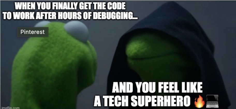 HelpmehelpyouJo's tweet image. Feeling like a tech superhero after finally getting that code to work 🙌💻
#ITproblems #TechHumor #ITsupport #TechMemes #ITfails #TechnologyHumor #IThappens #TechSolutions #ITLaughter #ITJokes
#TechMeme
#CodingLife
#TechSuperhero
#SoftwareDevelopment
#ProgrammingHumor