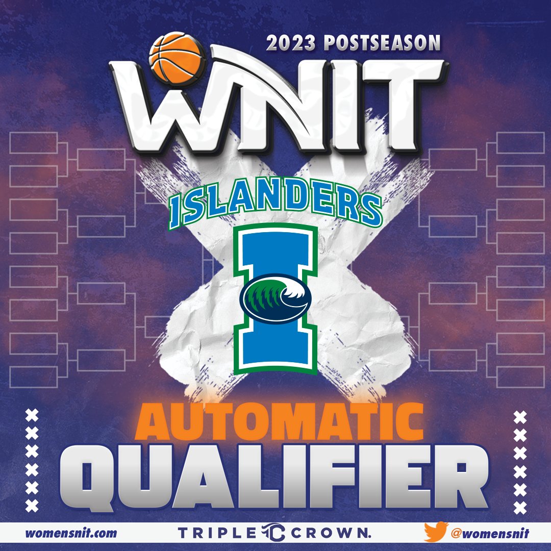 Congratulations to <a href="/Islanders_WBB/">Islanders Women's Basketball</a> on earning the AQ status out of <a href="/SouthlandSports/">Southland Conference</a> for the 2023 Postseason #WNIT! We look forward to seeing your squad compete in the tournament!