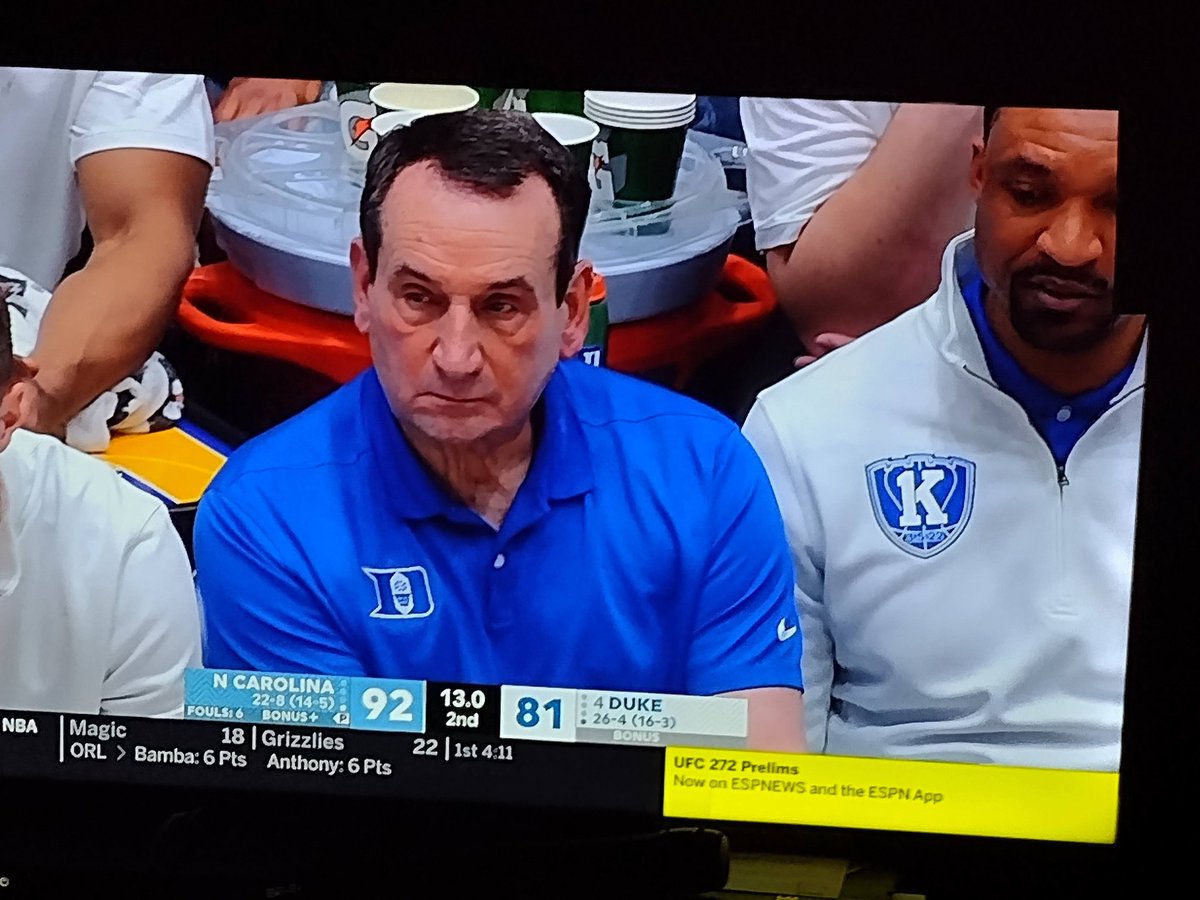 @Zaccikins49 @tarheelanalyst The Ls were/are devastating for Duke Nation. It always will be. March 5th and April 3rd 2022 live in Infamy.
And that'll never change...
🏀👣💙  #TarheelsNation