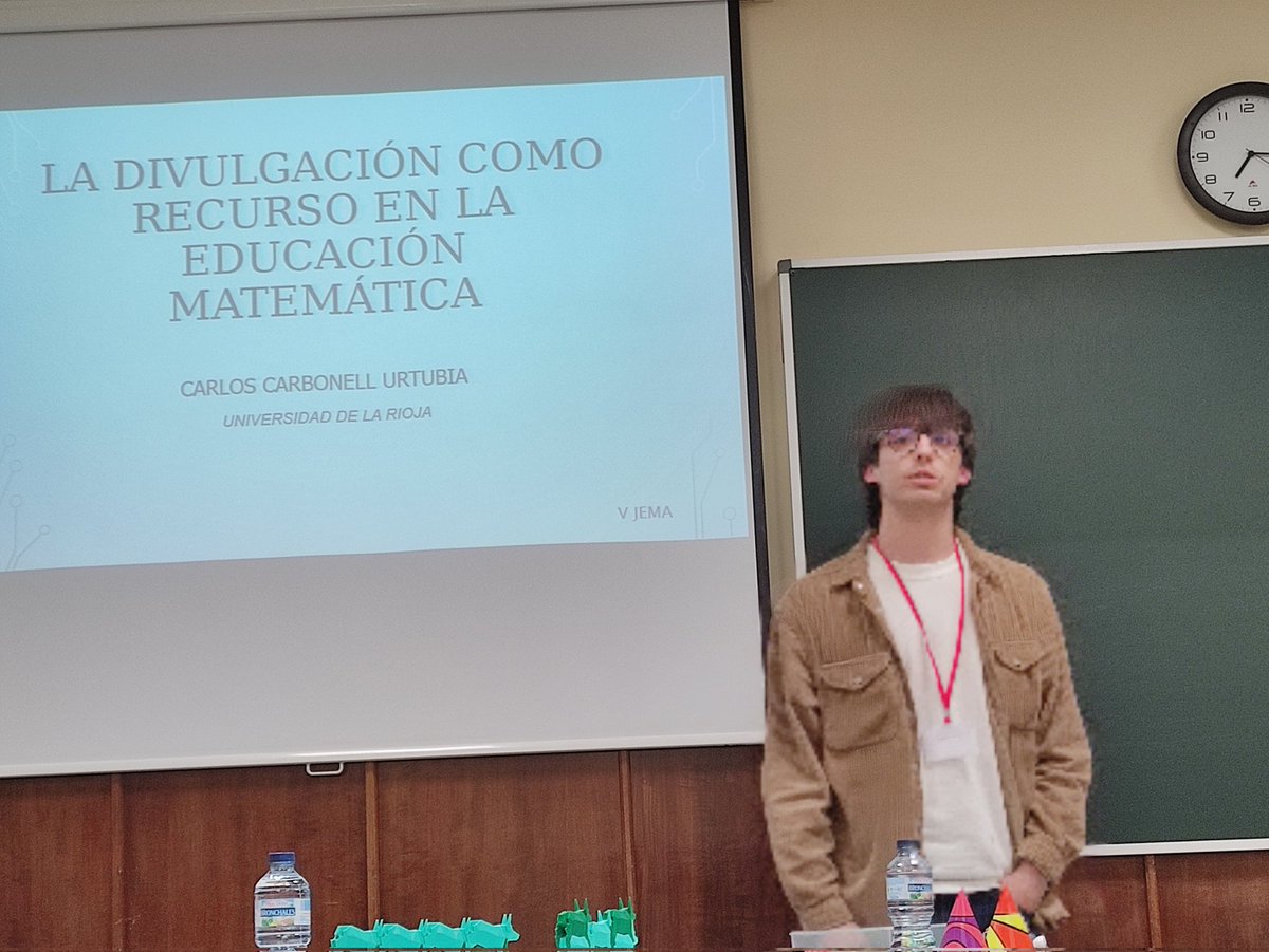 ElenaRamirezEz's tweet image. Nuestro compañero de la UR en las #VJEMA