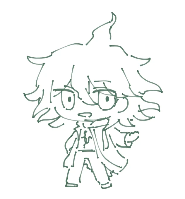 スロットブン回し中に描いたもの 