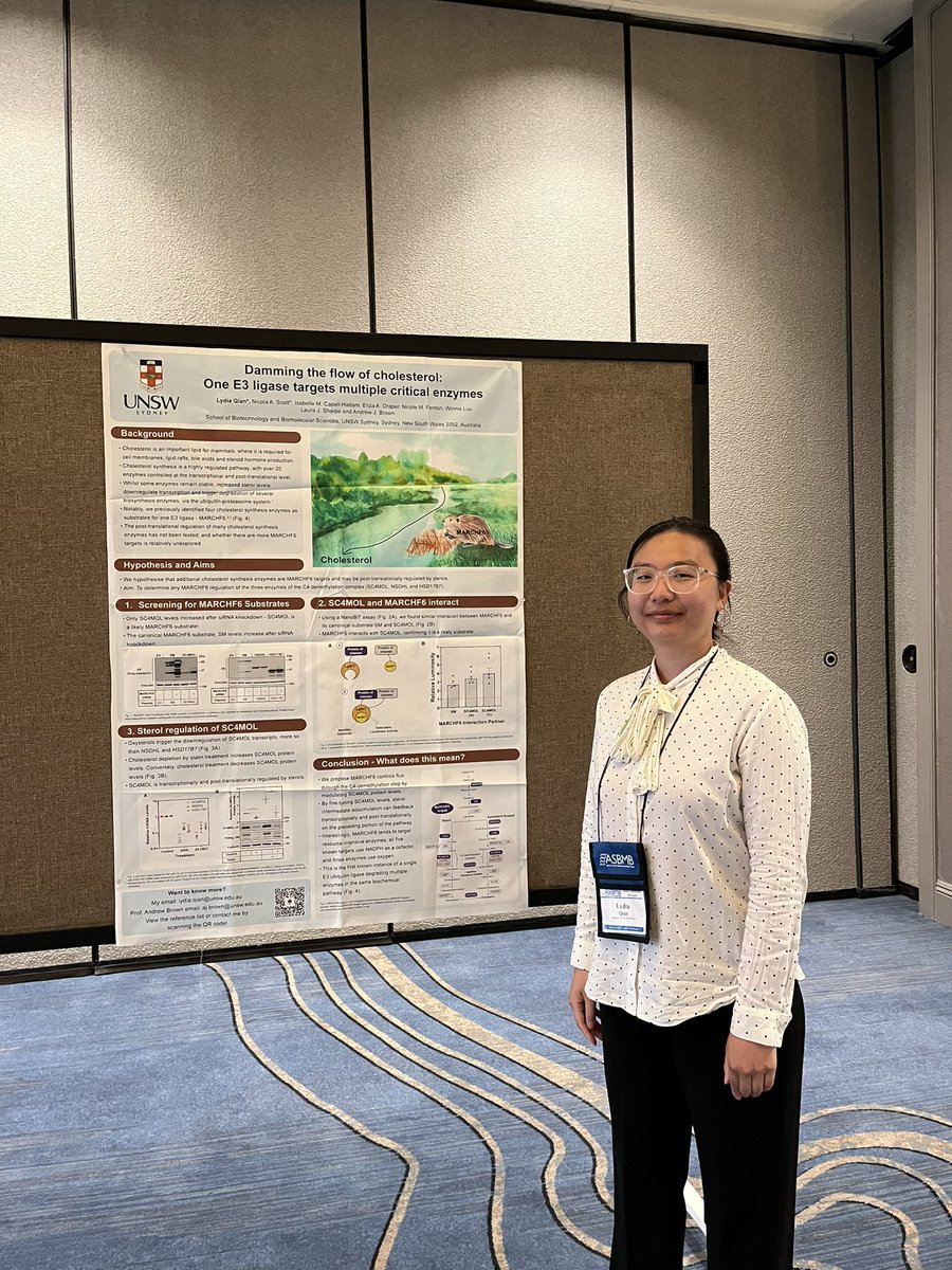 It’s been wonderful to talk to lipid experts about my work. I’ve learnt a lot from #Deuel.

#PhD #PhDchat