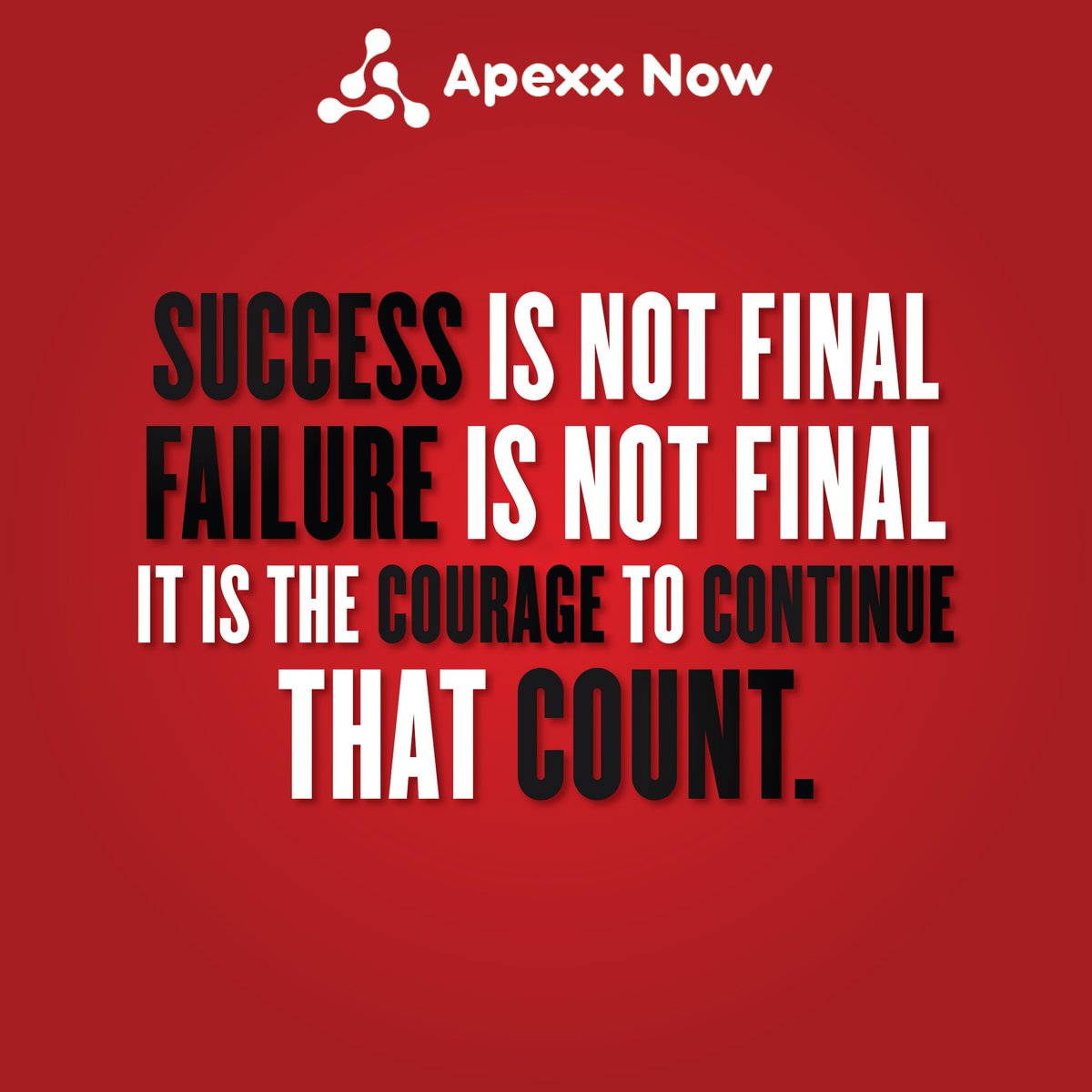 ApexxNow's tweet photo. A failure is an event, not a person. Never be disheartened by the work you did for someone.

Learn More: https://t.co/ZKhugTG8li

#SuccessMindset #AchieveGreatness #SuccessGoals #SuccessIsAChoice #SuccessDriven #SuccessStories https://t.co/hkDPsdC4AB