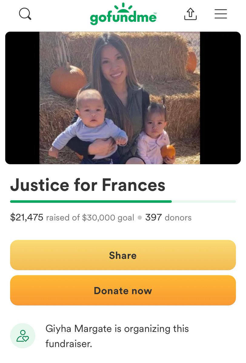 p0maikai_'s tweet photo. God is good! We’ve hit 70% ! Please continue to share and donate what you can! We’re almost close to goal 🫶🏽

#JUSTICEFORFRANCES 🕊️💙

https://t.co/gP6EHisk4F https://t.co/3P5VEtZJfR
