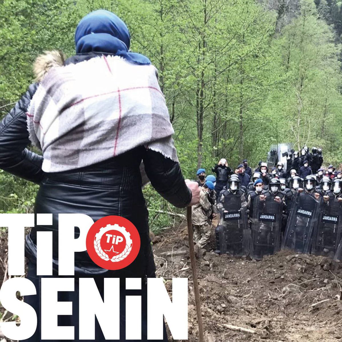 tipgenelmerkez's tweet photo. Tek başına kalsan da karşılarına dikiliyorsan #TİPSenin! https://t.co/sPzQ6WbtFO