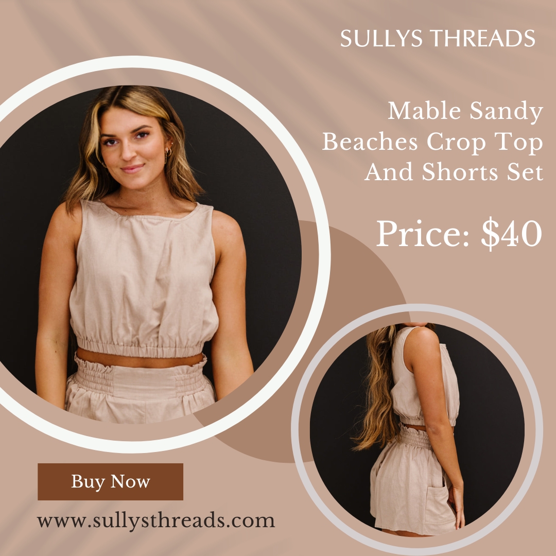 sullysthreads1's tweet image. Mable Sandy Beaches Crop Top and Shorts Set...
Visit: sullysthreads.com/products/mable…
#casualwear #menscollection #womenscollection #blankets #bracelet #casualshoes #cloths #eyewear #sunglasses #bodysuits #casualjoggers #sullysthreads #ThinkUnitedServisces