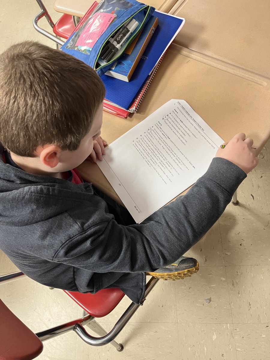 Check out The Unfair Game: ELA7 Test Prep Edition in Mrs. P’s class!
