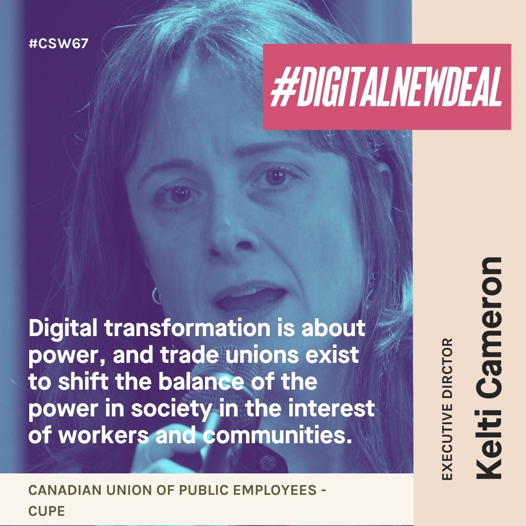 PSIglobalunion's tweet image. 📲What is the role of Trade Unions in a #gendertransformative #digitalnewdeal?