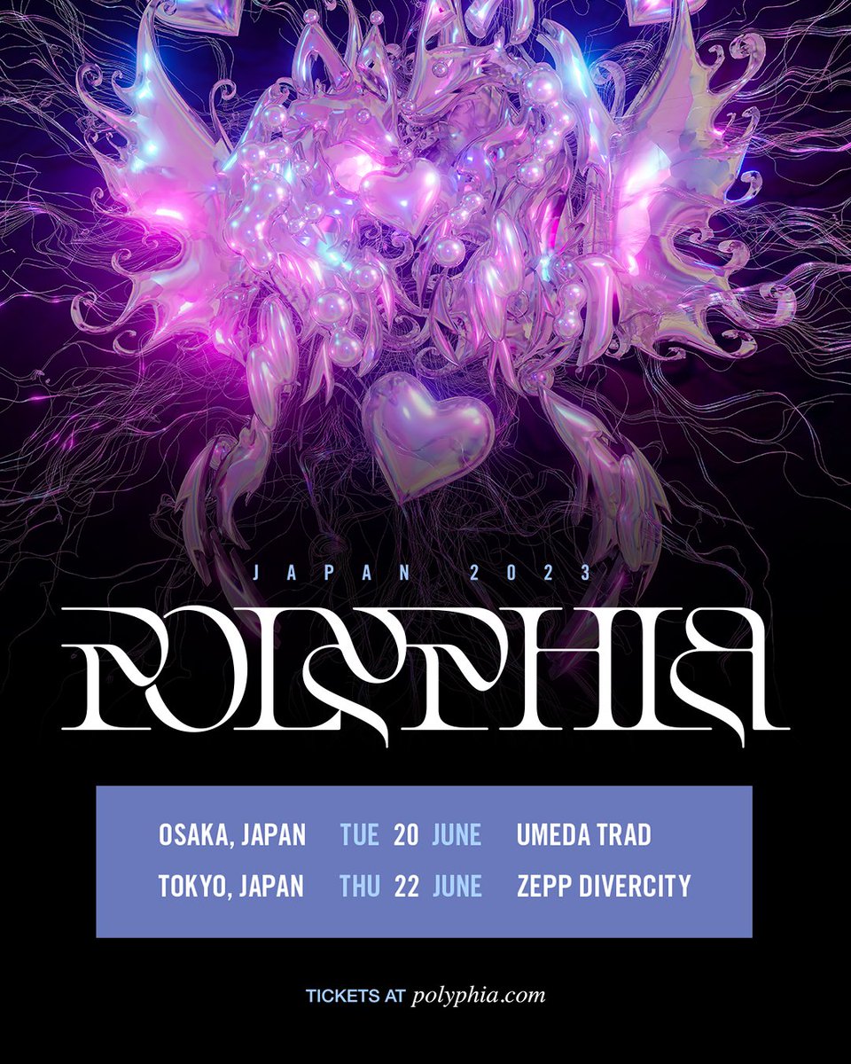 polyphia on Twitter "Japan • Tickets are on sale now https