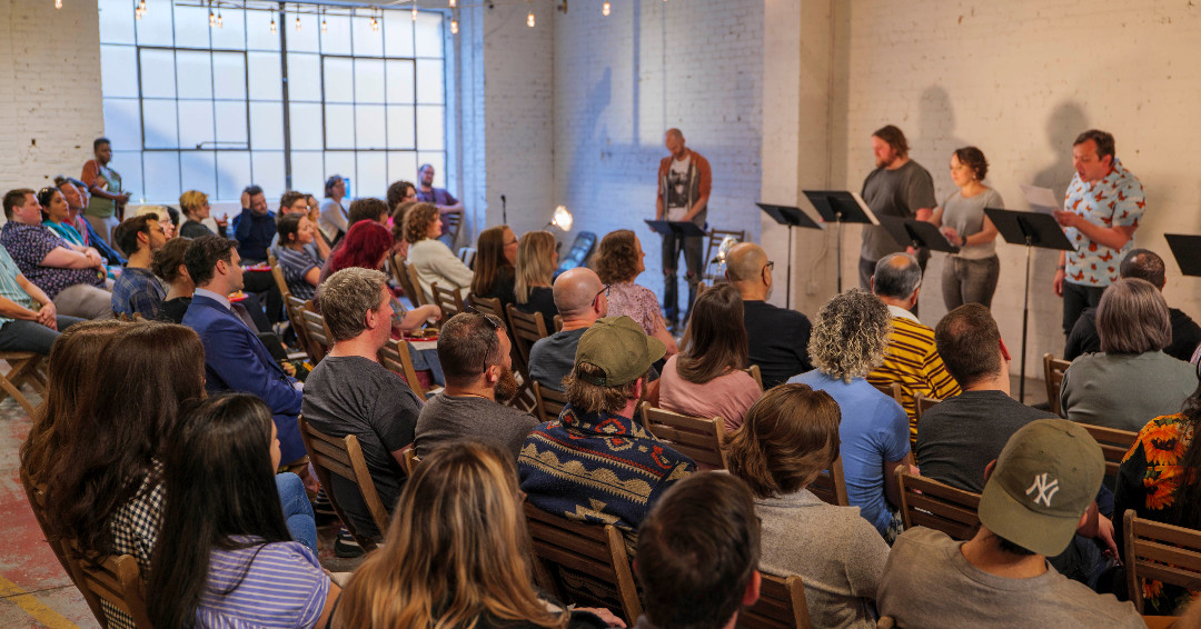 Our first Unconventional Shorts of 2023 is in two weeks!

Everyone is encouraged to bring and perform an original monologue. But there's a twist...More Info can be found at ow.ly/QokP50NfAFP

We will be at OK Cider Co on Thursday, March 23 7p-9p. Reserve a seat for $5.