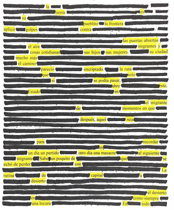 TessRenker's tweet photo. In my Latin American borders seminar, I asked my students to create "poetic midterms" inspired by @MigrantScribble's "Intergalactic Travels" that responded to the question "what is a border?" I'm proud to share some of their incredible work! https://t.co/7Nma8zrkv8