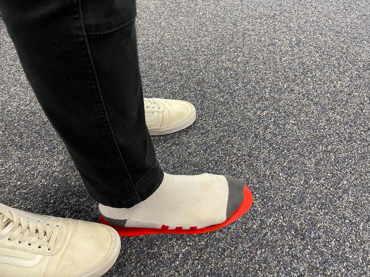 3DSabineLukeB's tweet photo. My 3d printed sole https://t.co/rOgwRXA2xD