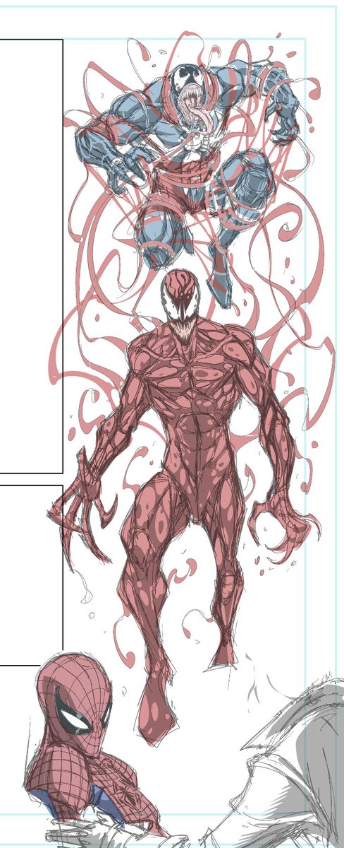 Pencils of my first ever #carnage