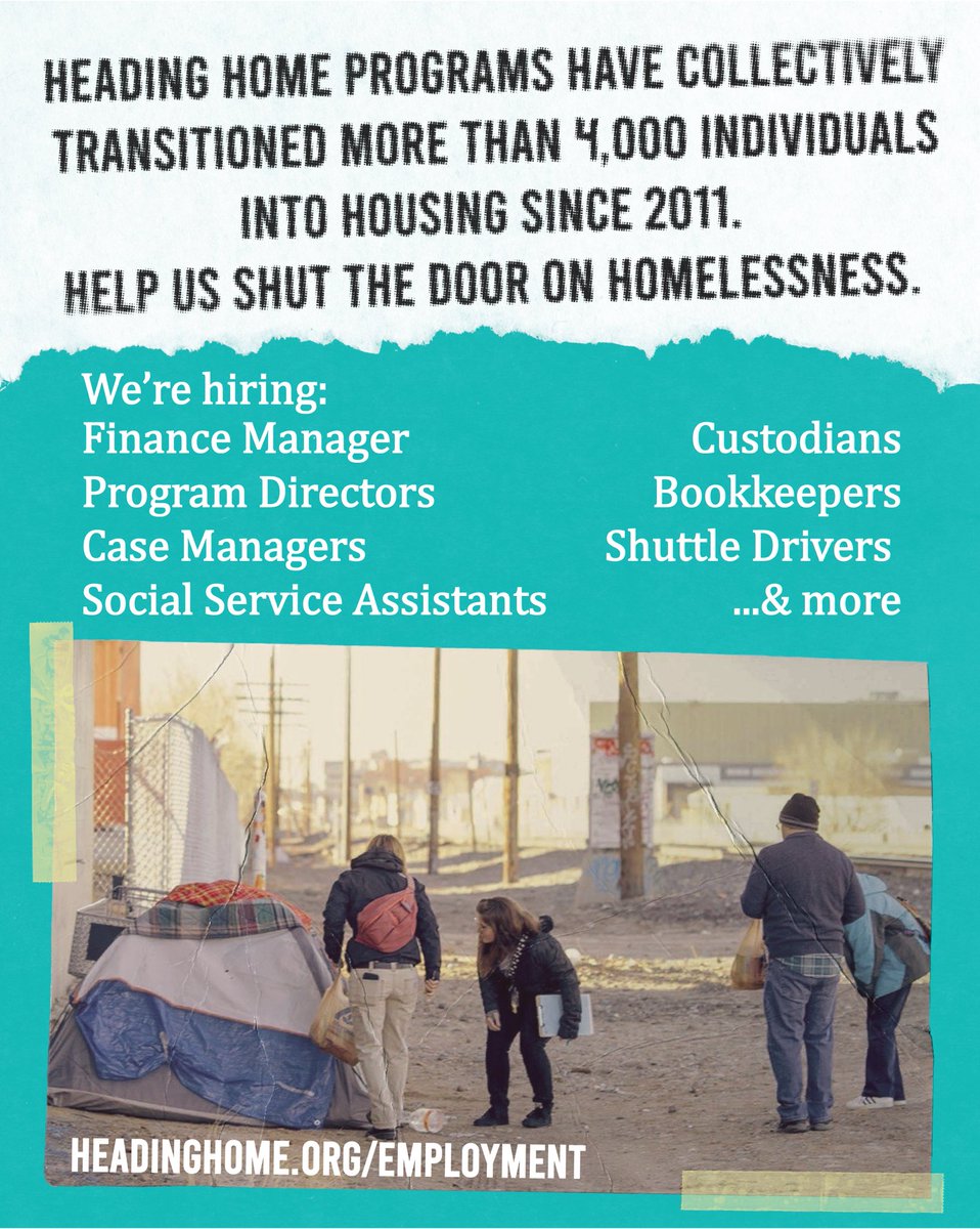 Visit headinghome.org/employment to apply today!