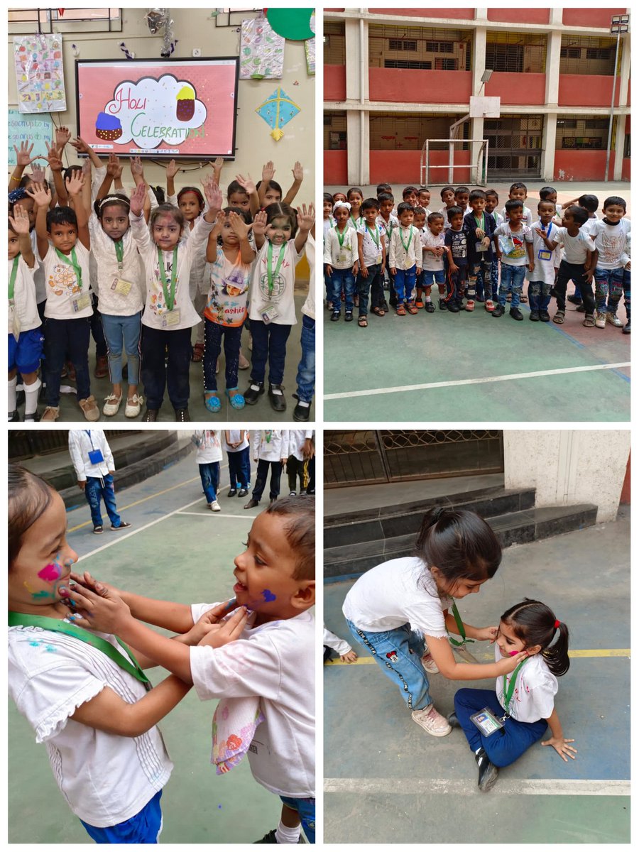 Celebration of vibrant and joyful festival of 🥳Holi <a href="/MPS/">Jacob Palmer</a> Kane Nagar CBSE🥳May this festival of colours bring peace, love and prosperity to all! <a href="/mybmcedu/">BMC Education Department</a> <a href="/Swapnayadav10/">Swapna yadav</a> <a href="/VekhandeDeepak/">Deepak Vekhande</a> <a href="/suyog_dixit/">Suyog Ashokrao Dixit</a> <a href="/nisarshaikh__7/">Nisar Shaikh</a> <a href="/SangolkarArun/">Arun Chandar Sangolkar</a>