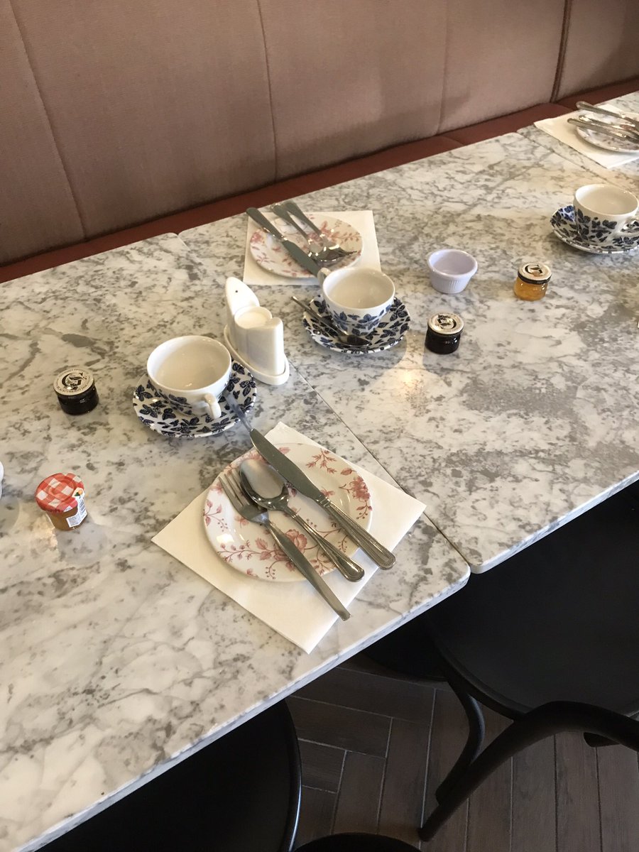 bistrolife's tweet photo. Great to sit at these marble tables I supplied four years ago to #pembroketownhouse four years ago in beautiful #Dublin https://t.co/u59Ho3mnmj