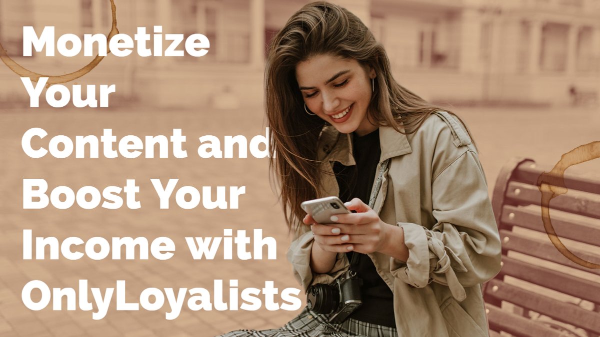 OnlyLoyalists's tweet photo. Looking for a platform to earn money from your content? OnlyLoyalists is the answer! With its user-friendly interface and high commission rates, you can easily turn your passion into profits. Start earning today! https://t.co/9xoqLQ02LT
#onlyloyalists #ContentCreator https://t.co/enIsaDStjd