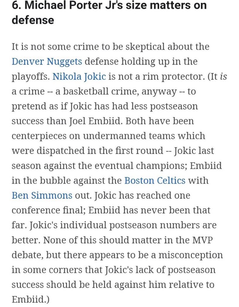 How much of this paragraph is relevant to MPJ?