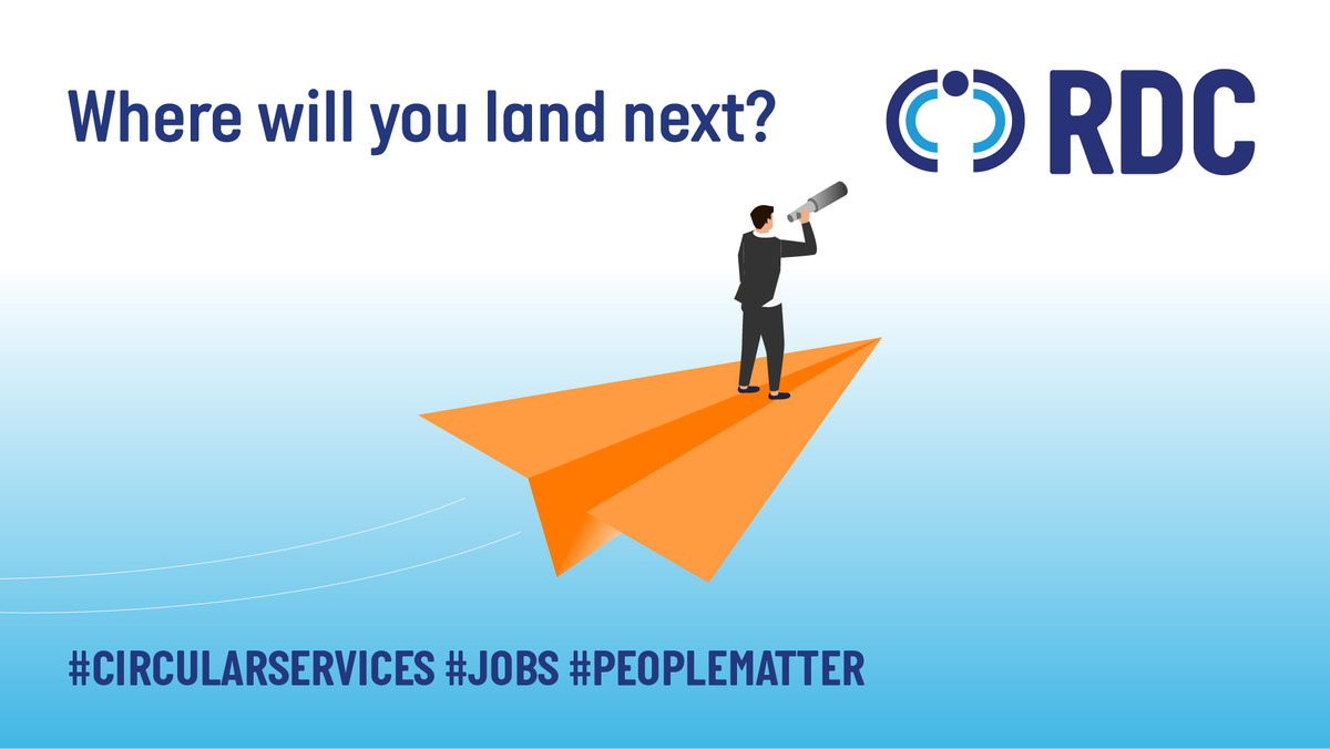 RDCrecycling's tweet photo. Fancy a new challenge? Check out our Global Commercial Controller and Global Service Manager roles, as well as other exciting opportunities, at https://t.co/3x0Wqiotay.  #CircularServices #Jobs #Careers #PeopleMatter https://t.co/ckGltIs2ko