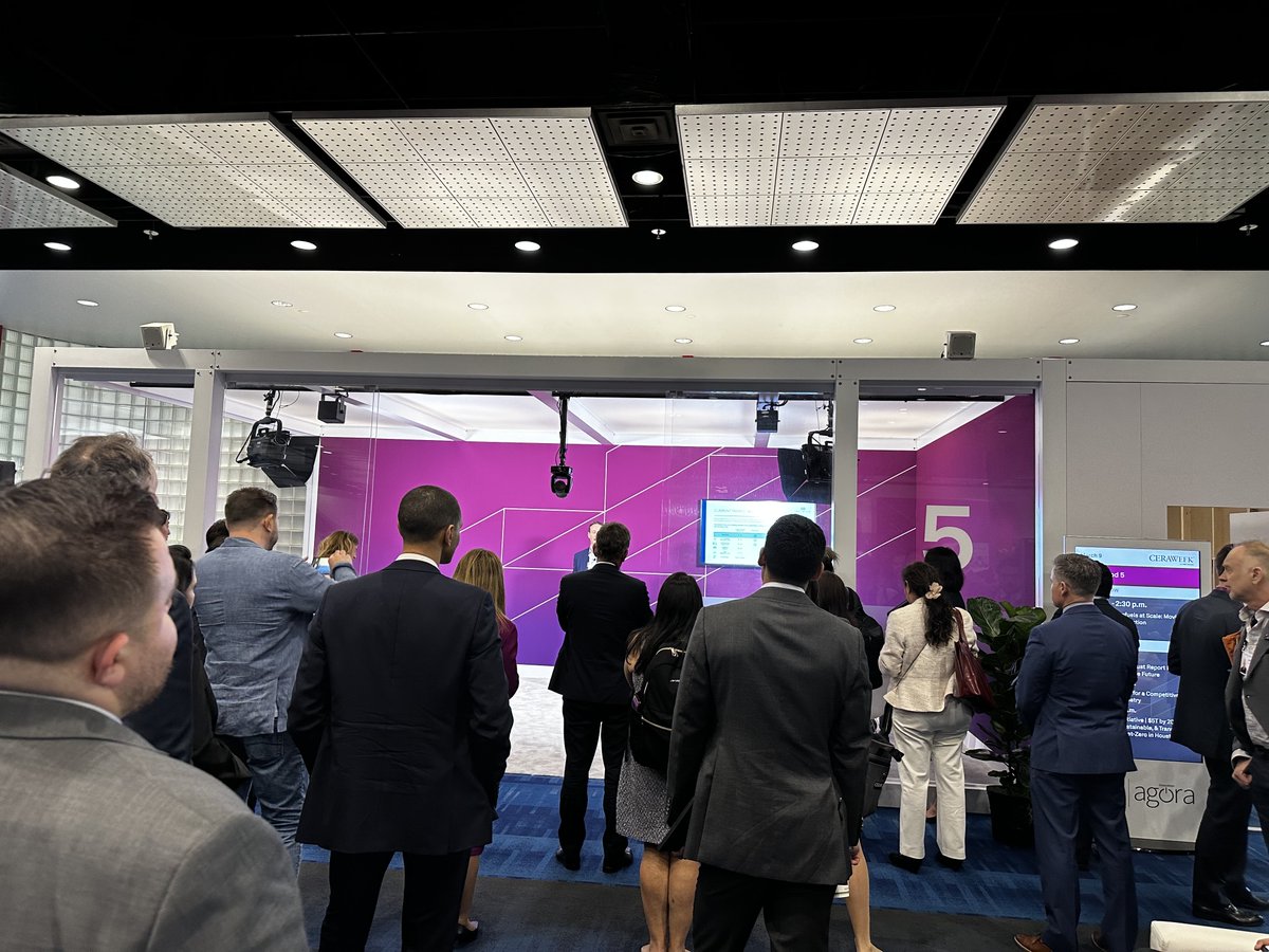 leighp's tweet photo. That’s a wrap for #CERAWeek 2023! @InfiniumCo enjoyed hosting a #CWAgora Pod to talk about big upcoming milestones in delivering #eFuels and their impact on the #energytransition. Sign up to receive updates on our progress through our newsletter at https://t.co/bSUtDGz6N5. https://t.co/HOgu8yGdfo