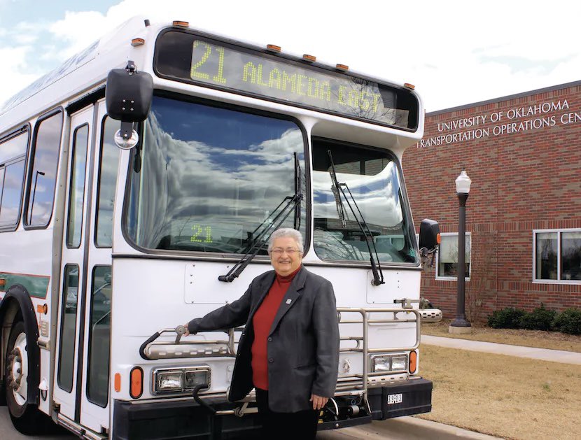 It is with great sadness we mourn the loss of former OU Parking and Transportation Director Theta Dempsey. Theta was the longest serving director in the history of the department, and upon her retirement in 2010, the campus transportation operations center was named in her honor.