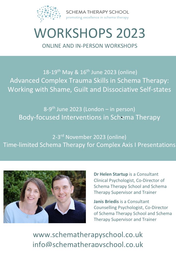 Schema Therapy School tweet media