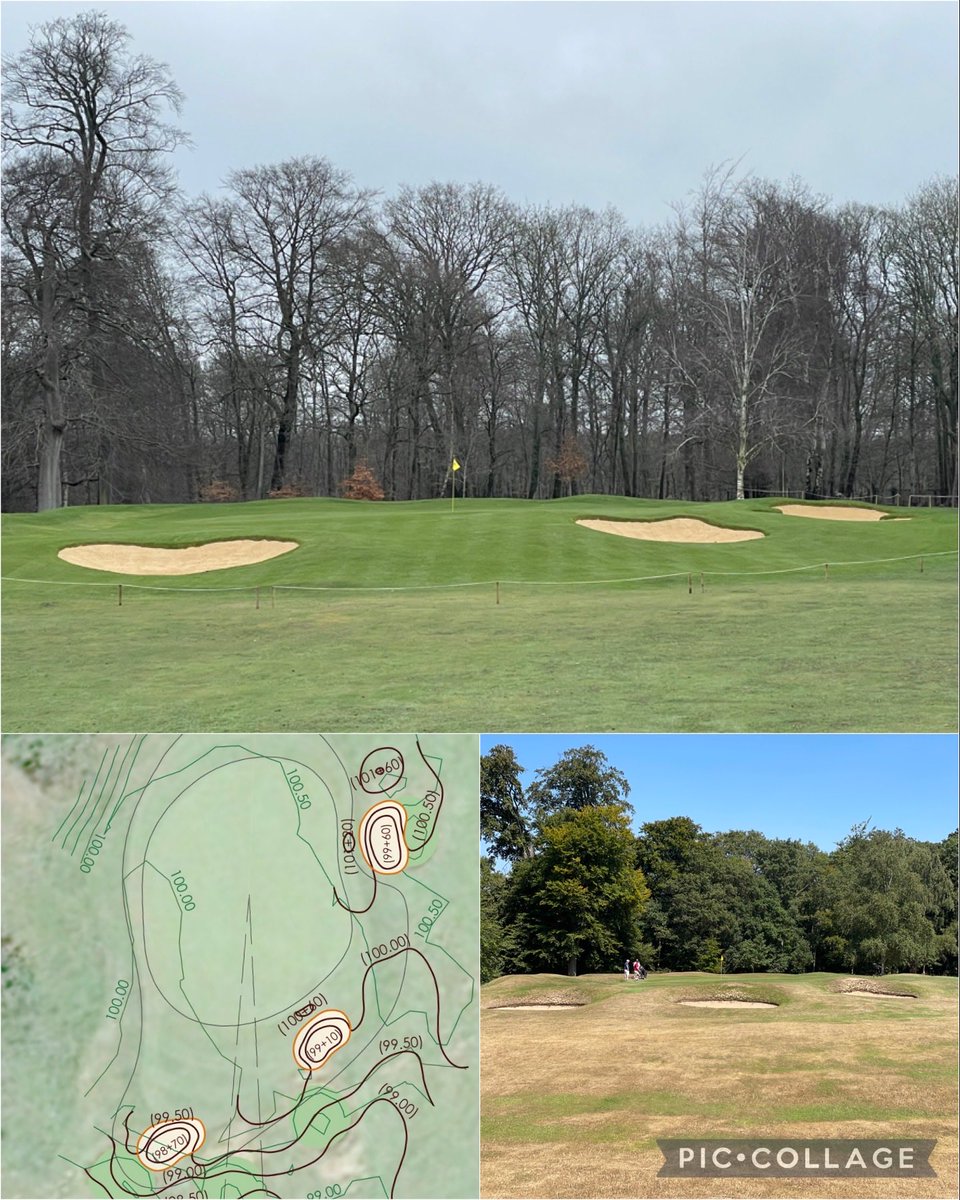 Stuart Langhorn (@langhorn_stuart) on Twitter photo Newly bunkered 5th opened today. Front 3 old uniform bunkers become 2 with new middle bunker moving up 20 yards closer to the green. Old hidden bunker back right has been brought into full view from the tee recreating HS Colts design. #MartinHawtree 👏👏👏<a href="/BlinderBunker/">Profusion & Blinder</a> Newly bunkered 5th opened today. Front 3 old uniform bunkers become 2 with new middle bunker moving up 20 yards closer to the green. Old hidden bunker back right has been brought into full view from the tee recreating HS Colts design. #MartinHawtree 👏👏👏<a href="/BlinderBunker/">Profusion & Blinder</a>