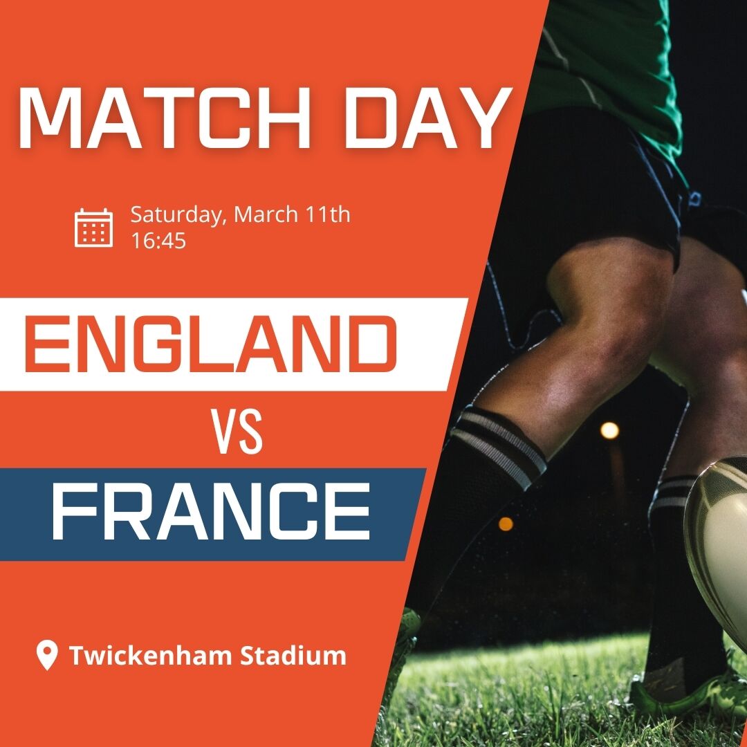 Get ready for a showdown! England takes on France in the Six Nations tomorrow.

Who will come out on top? Don't miss the action!  🏉

#SixNations #EnglandvsFrance #Rugby #Excitement #Sportsmanship