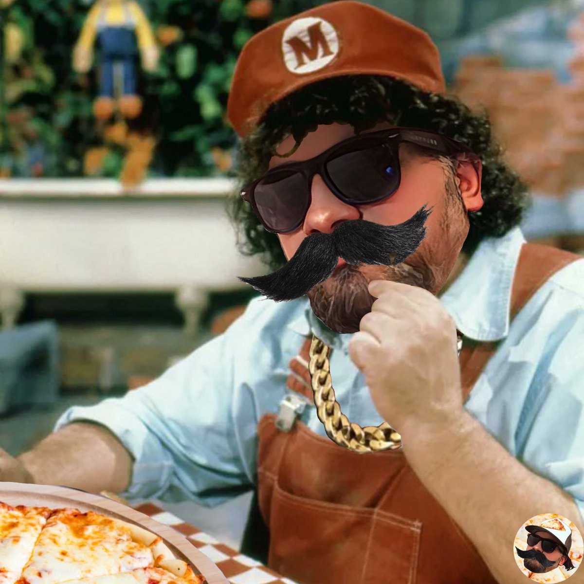 TheLos's tweet photo. Do The Mario… How About… Be The Mario??? 🍄🍕🥾 #Mar10 #MarioDay #DoTheMario #Pizza #Food #Gaming #SuperMarioBros https://t.co/K5MMrkh6Hh