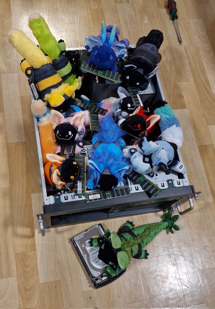 When you leave the server you are working on alone and the gang finds it.

<a href="/BossMonstaLV/">BossMonsta.com @ Anime Los Angeles</a>