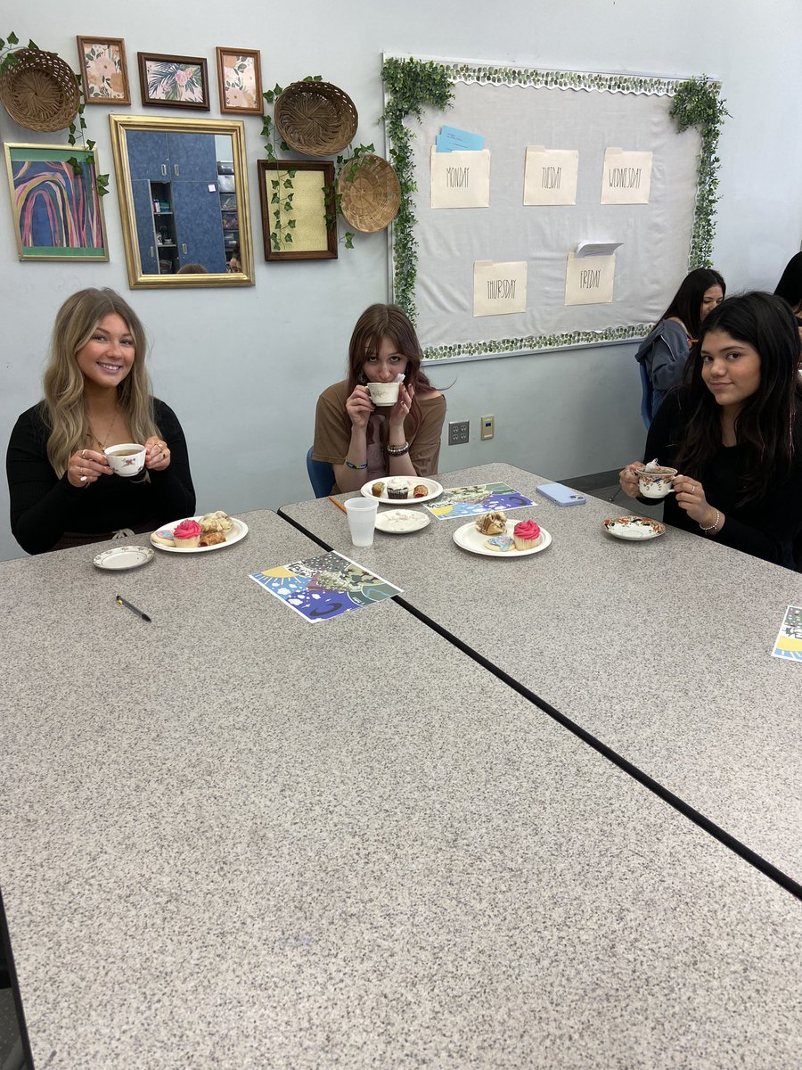 When you talk about pretend play, you have to throw a tea party