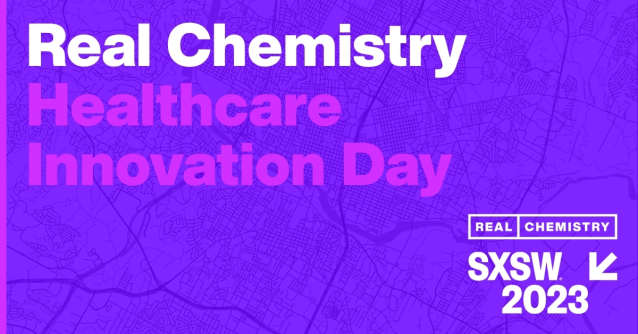 vlhess's tweet photo. Who’s ready for #SXSW? @RealChemistry_ is! We’re bringing some of the brightest minds in healthcare to discuss all things innovation. If you’re headed to Austin this year – join us! #RealChemSXSW https://t.co/PqYZ5Elxw5 https://t.co/Q9DL2NTif8