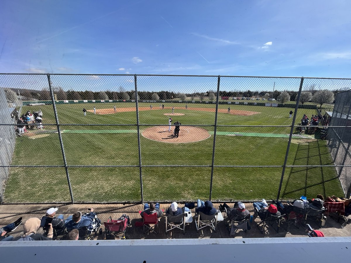 MAC_President's tweet photo. Home opener for @CardinalsMAC Baseball! Those FRJC unis look sharp! #MAC100 https://t.co/OwL0ZGVlr1