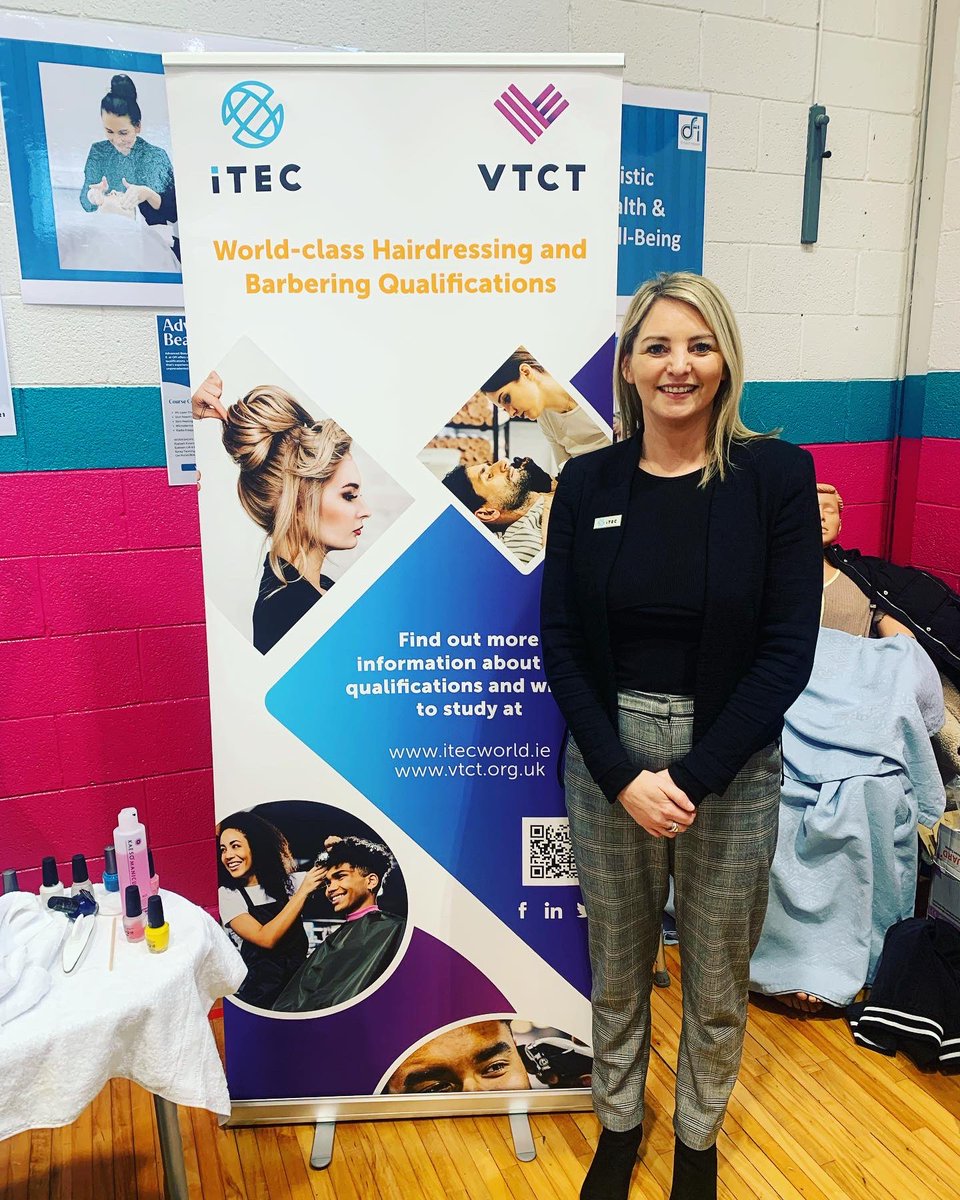 It was fantastic to have Jennifer Brennan from iTEC join us on campus for Open Day 2023. Graduates of Beauty Therapy, Makeup Artistry, Barbering, Sports Rehabilitation &amp; Sports Strength &amp; Conditioning courses will achieve this world renowned iTEC Certification <a href="/ITECWorld/">ITEC World</a>