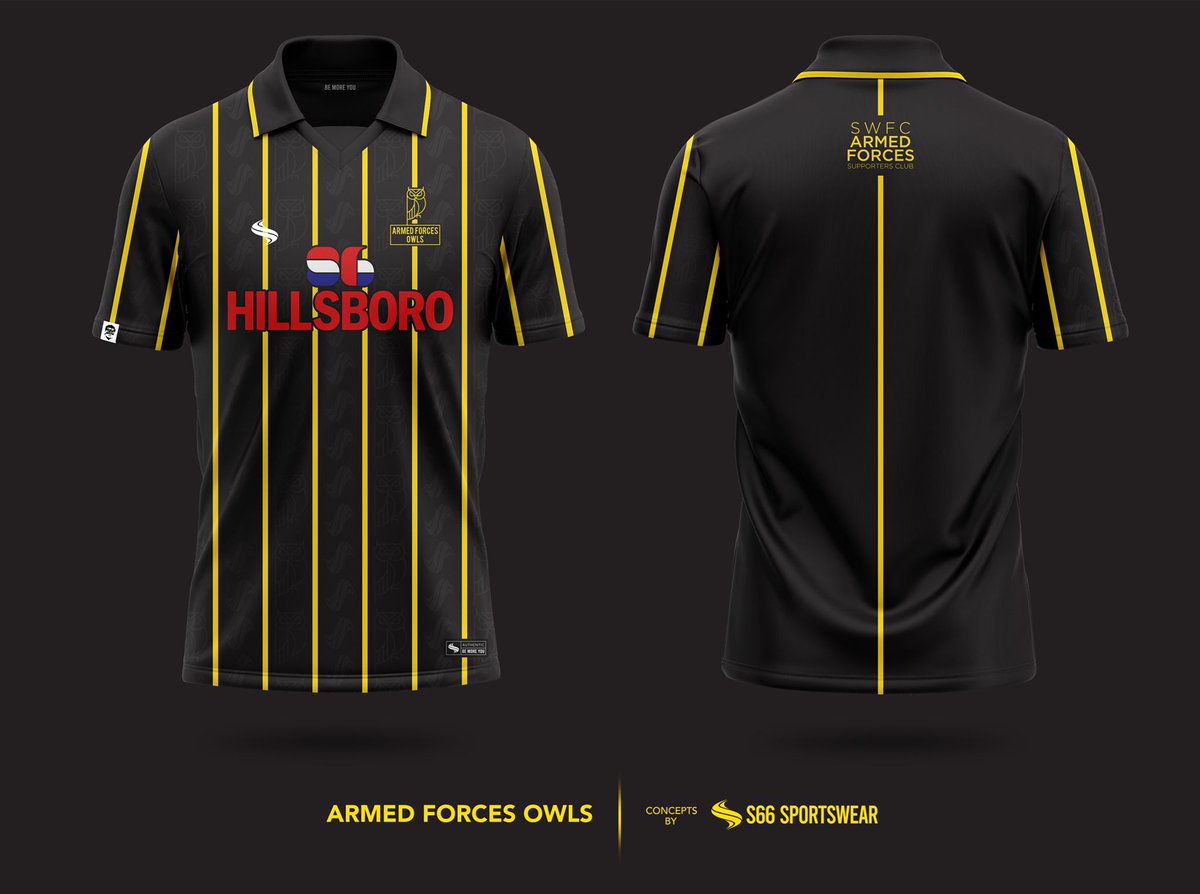 ArmedForcesOwls's tweet photo. 🚨🦉 The Official 2023/24 Armed Forces Owls Football shirt, by S66 Sportswear. Pre-Order sale now open till close of play, Monday the 3rd of April! 🦉🚨
💷 £40 + Delivery (£3 in most instances of UK postage)

https://t.co/ig7sswtycH

#ArmedForcesOwls #swfc #ShowYourColours https://t.co/ghgcP8w1WH