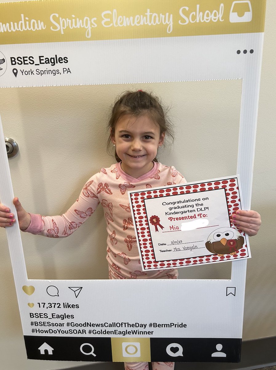 I had the chance to celebrate this Eagle who has made tremendous growth in her reading abilities! Together we left her mom a voicemail sharing her success! 💪 #WEareBermudian #GoodNewsCallOfTheDay