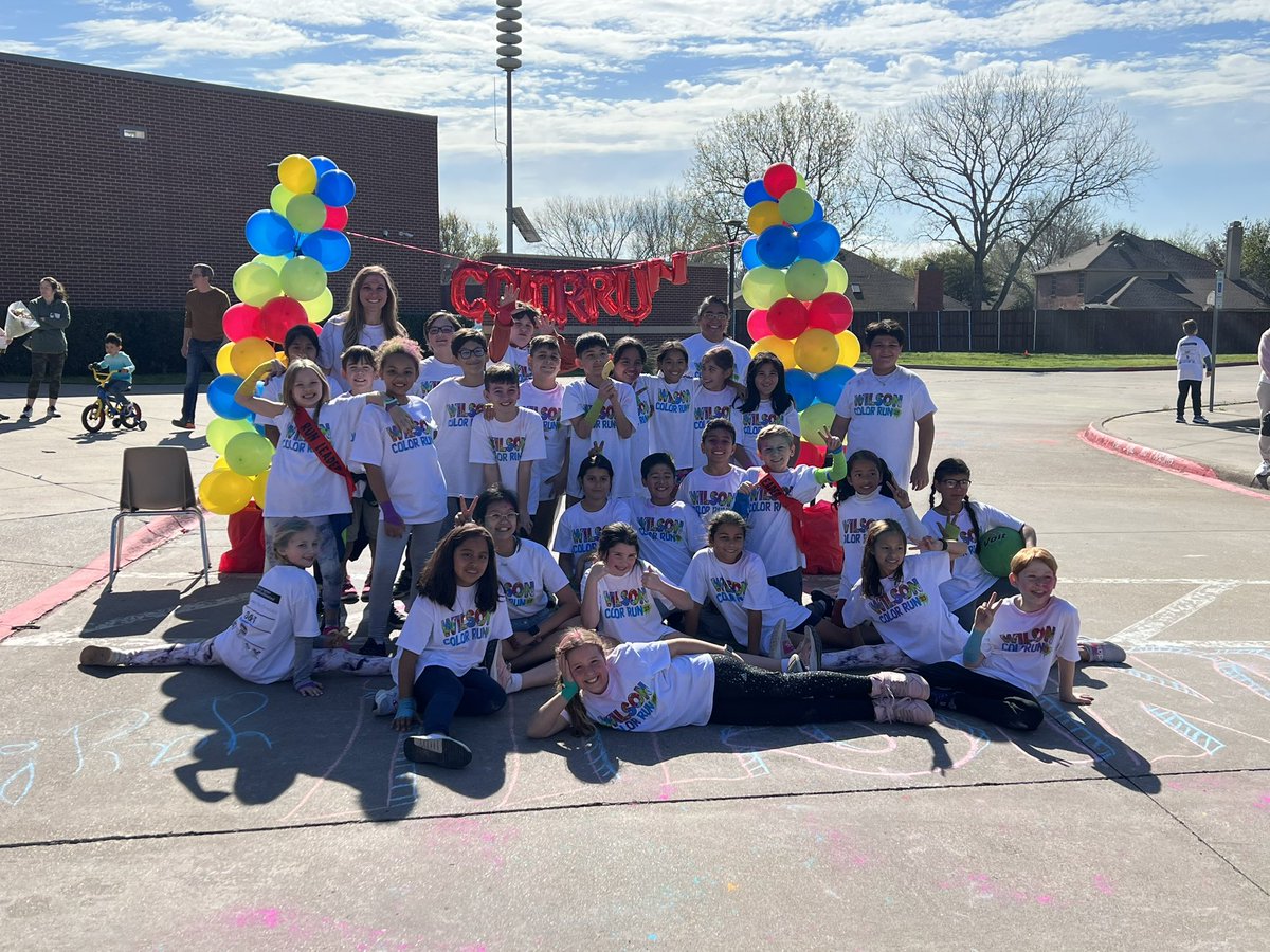 Reading Academies ✔️
Matilda Jr. ✔️
Color Run ✔️

Definitely ready for Spring Break! ☀️ #wilsonway
