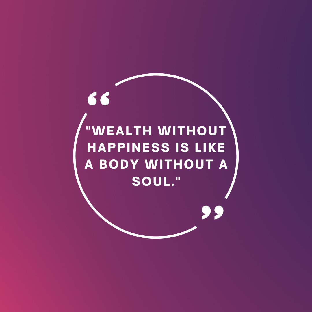 'Money can buy a lot of things, but apparently not a soul. #brokeandsoulless #happinessfirst #richbutnotreally #findingbalance #keepitsimple'