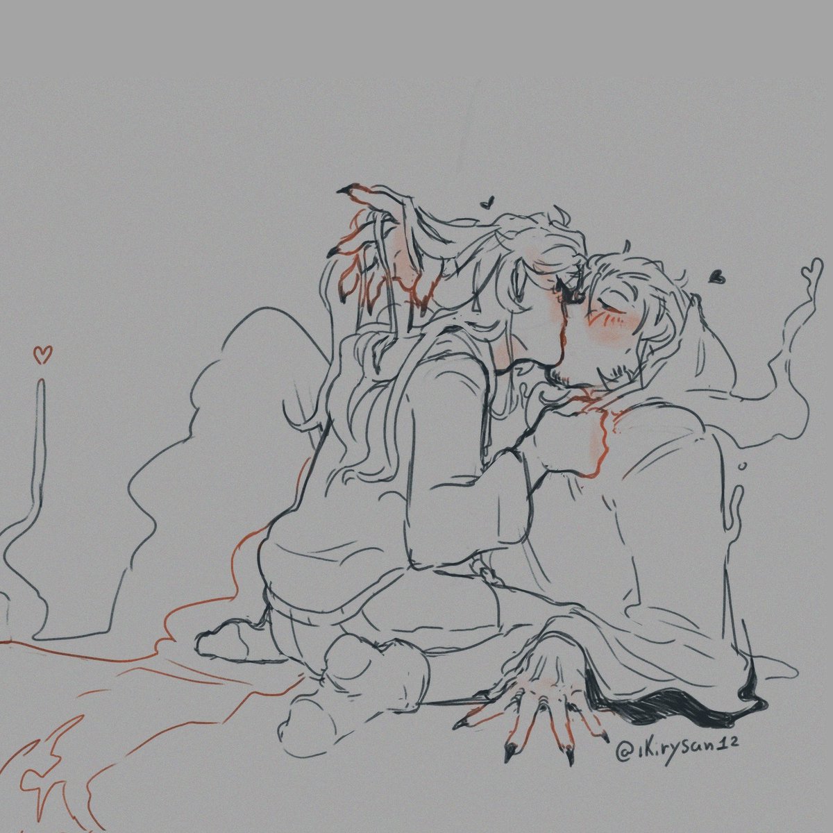 ikirysan12_'s tweet photo. i missed you

#afterdeath #reaperxgeno #reapersans #genosans #undertale https://t.co/PatUH0AevK